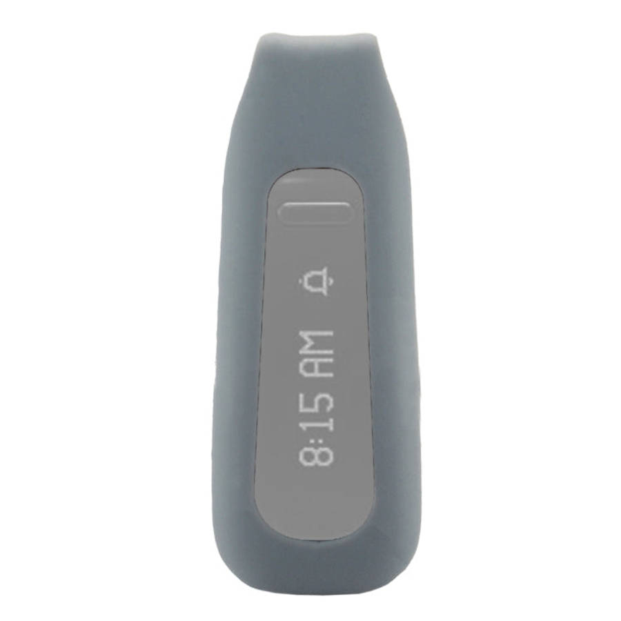 For Fitbit One Smart Watch Clip Style Silicone Case, Size: 6x2.2x1.5cm(Grey)