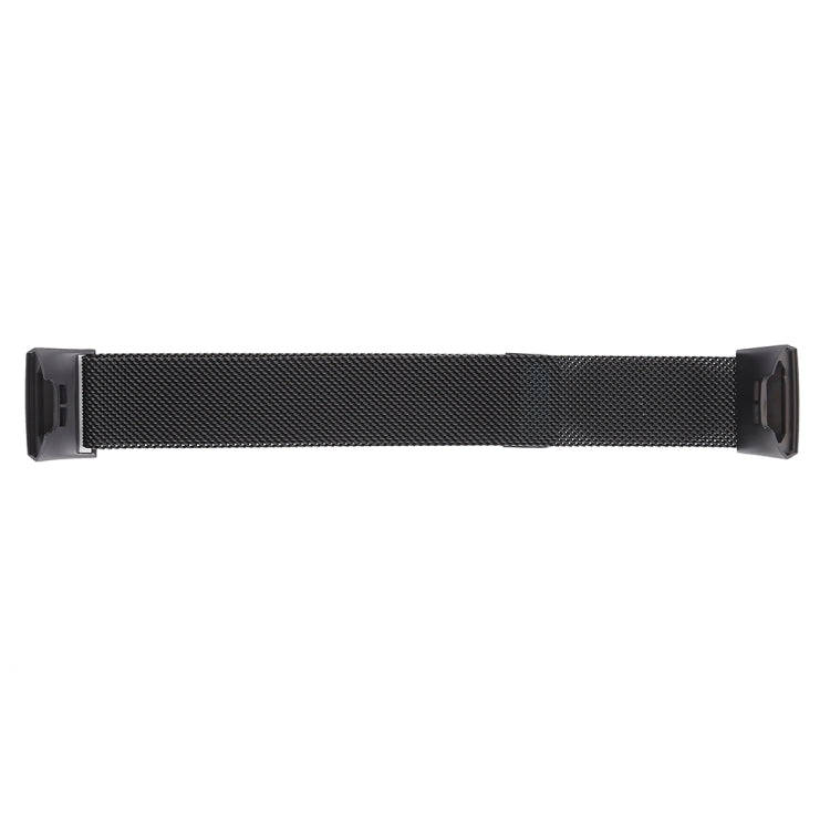 Metal Watch Band for Fitbit Charge 3(Black)