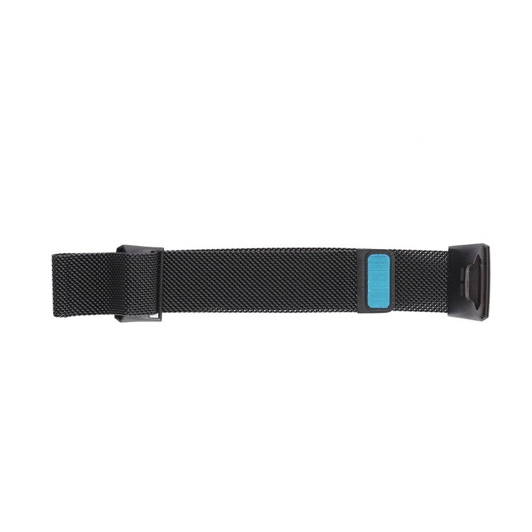 Metal Watch Band for Fitbit Charge 3(Black)