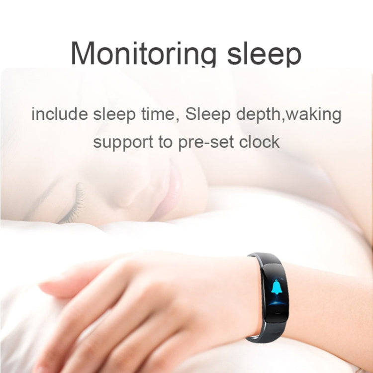 C1S 0.96 inches IPS Color Screen Smart Bracelet IP67 Waterproof, Support Call Reminder /Heart Rat...