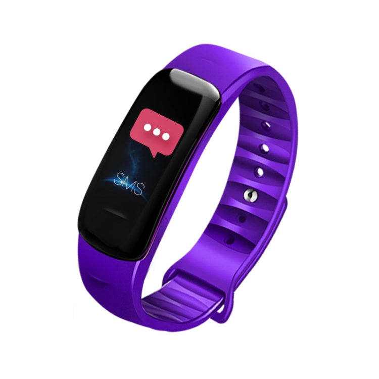 C1S 0.96 inches IPS Color Screen Smart Bracelet IP67 Waterproof, Support Call Reminder /Heart Rat...