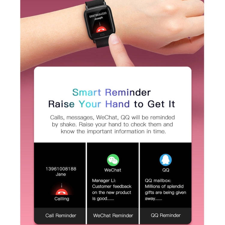G20 1.3 inch TFT Color Screen Smart Bracelet IP67 Waterproof, Support Call Reminder/ Heart Rate M...
