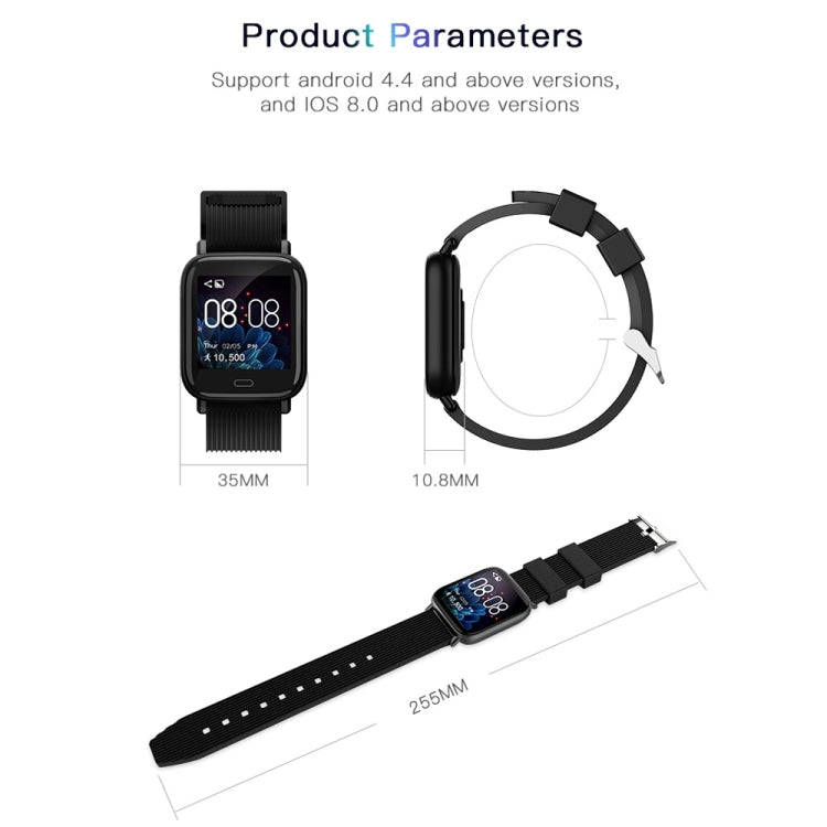 G20 1.3 inch TFT Color Screen Smart Bracelet IP67 Waterproof, Support Call Reminder/ Heart Rate M...