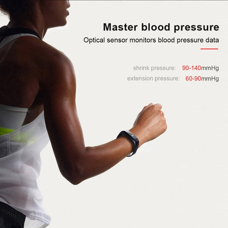 CK17S 0.96 inches IPS Screen Smart Bracelet IP67 Waterproof, Support Call Reminder / Heart Rate M...