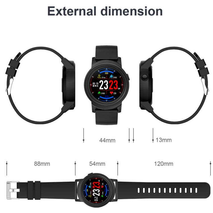 DK02 1.3 inches IPS Color Screen Smart Bracelet IP67 Waterproof, Support Call Reminder /Heart Rat...