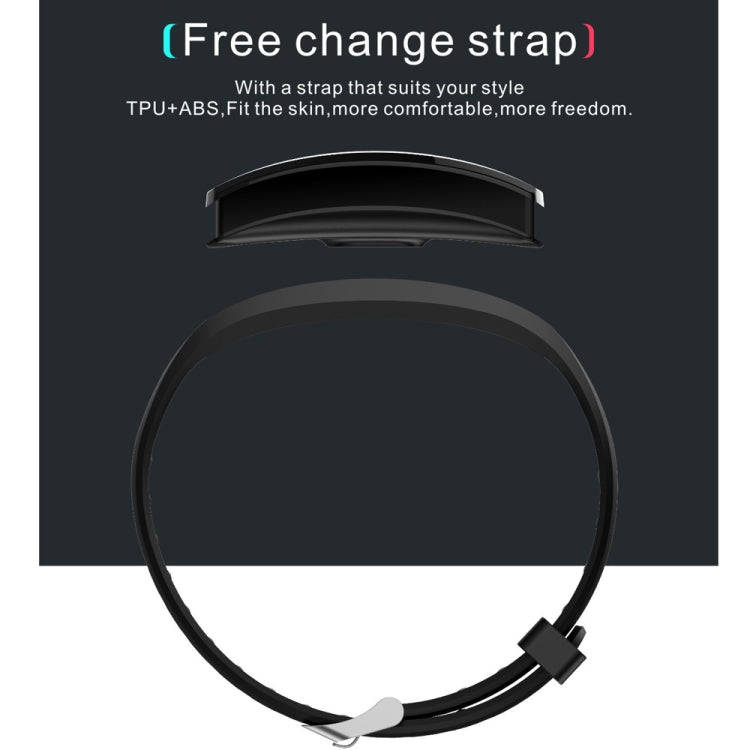 QS100 0.96 inches TFT Color Screen Smart Bracelet IP67 Waterproof, Support Call Reminder /Heart R...