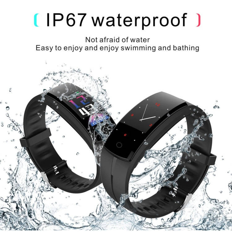 QS100 0.96 inches TFT Color Screen Smart Bracelet IP67 Waterproof, Support Call Reminder /Heart R...