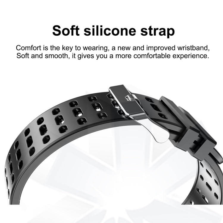 T2 1.3 inches TFT IPS Color Screen Smart Bracelet IP67 Waterproof, Support Call Reminder /Heart R...