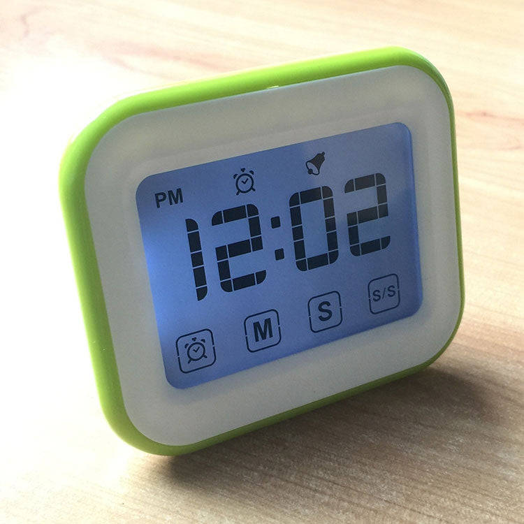 Kitchen Timer Digital Alarm Clock Large LCD Touch Screen Come with Night Light for Cooking Baking...