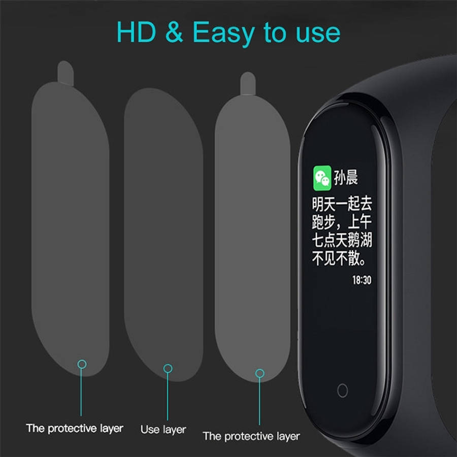 5 PCS PET Soft Screen Protective Film for Xiaomi Mi Band 5/6