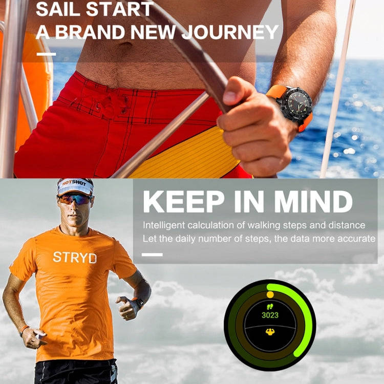 S3 1.39 inch OLED Screen Display Bluetooth Smart Watch, IP67 Waterproof, Support Compass / Heart ...