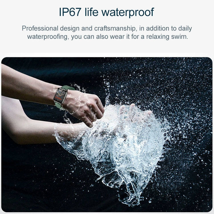 P22 1.4 inch IPS Color Screen Smart Watch,IP67 Waterproof, Support Remote Camera /Heart Rate Moni...