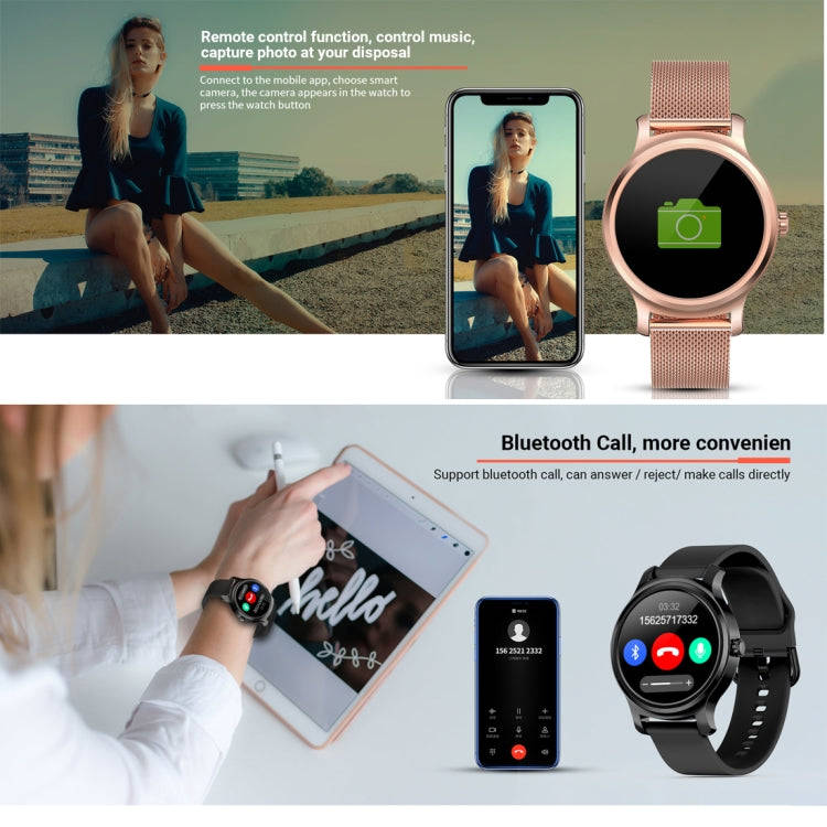 SMA-R2 1.3 inches IPS Screen Smart Watch IP65 Waterproof,Support Call /Message Reminder /Dual-mod...