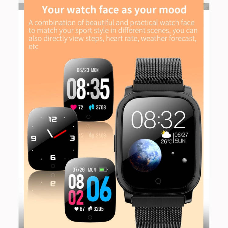 CV06 1.3 inch TFT Color Screen TPU Watch Band Smart Bracelet, Support Call Reminder/ Heart Rate M...