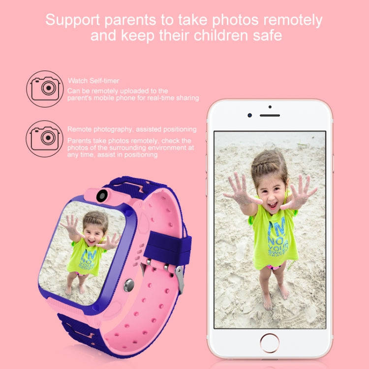 Q120 1.44 inch Color Screen Smartwatch for Children IP67 Waterproof, Support LBS Positioning / Tw...