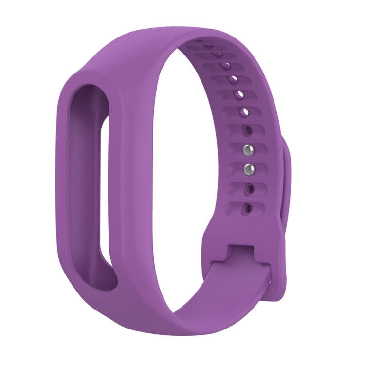 Silicone Sport Watch Band for TomTom Touch(Purple)