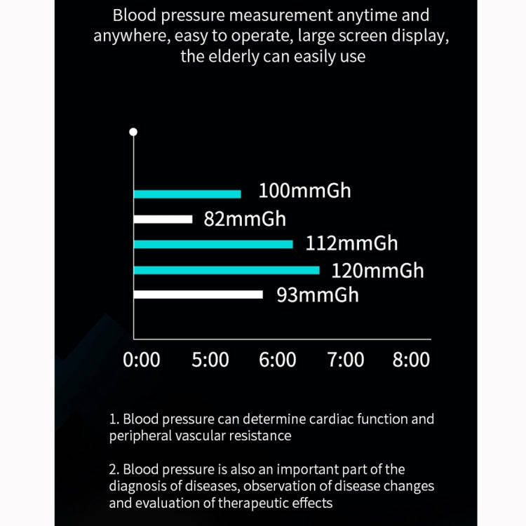 P2 1.3 inch IPS Color Screen IP67 Waterproof Smart Watch Wristband,Support Message Reminder / Hea...