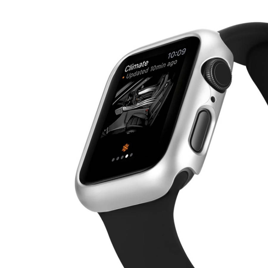 PC Fuel Injection Protection Shell For Apple Watch Series 6 / 5 / 4 / Watch SE 40mm (Silver)