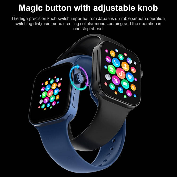 T500+MAX 1.69 inch HD Screen Smart Wristband, Support Bluetooth Calling/Heart Rate Monitoring (Ye...