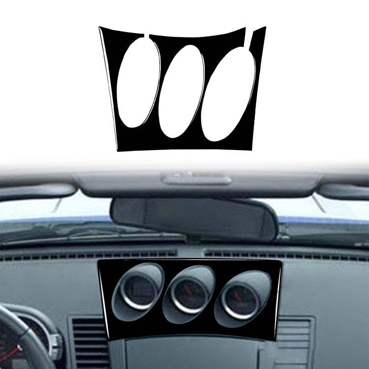 For Nissan 350Z 2003-2009 Car Radio/Air Conditioning Console Sticker, Left Drive