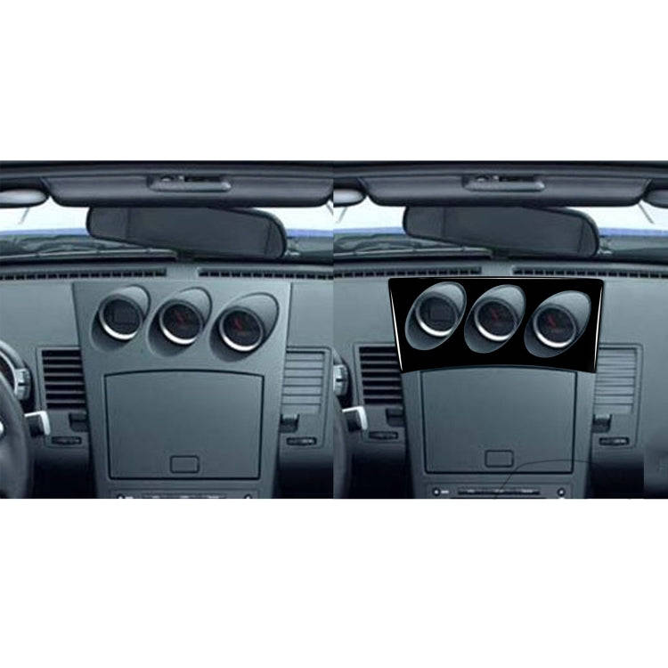 For Nissan 350Z 2003-2009 Car Radio/Air Conditioning Console Sticker, Left Drive