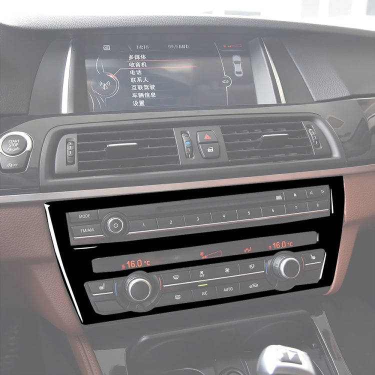 For BMW 5 Series F07 5GT 535i 2010-2016 Car CD Panel Center Console Air Conditioning Panel Decora...
