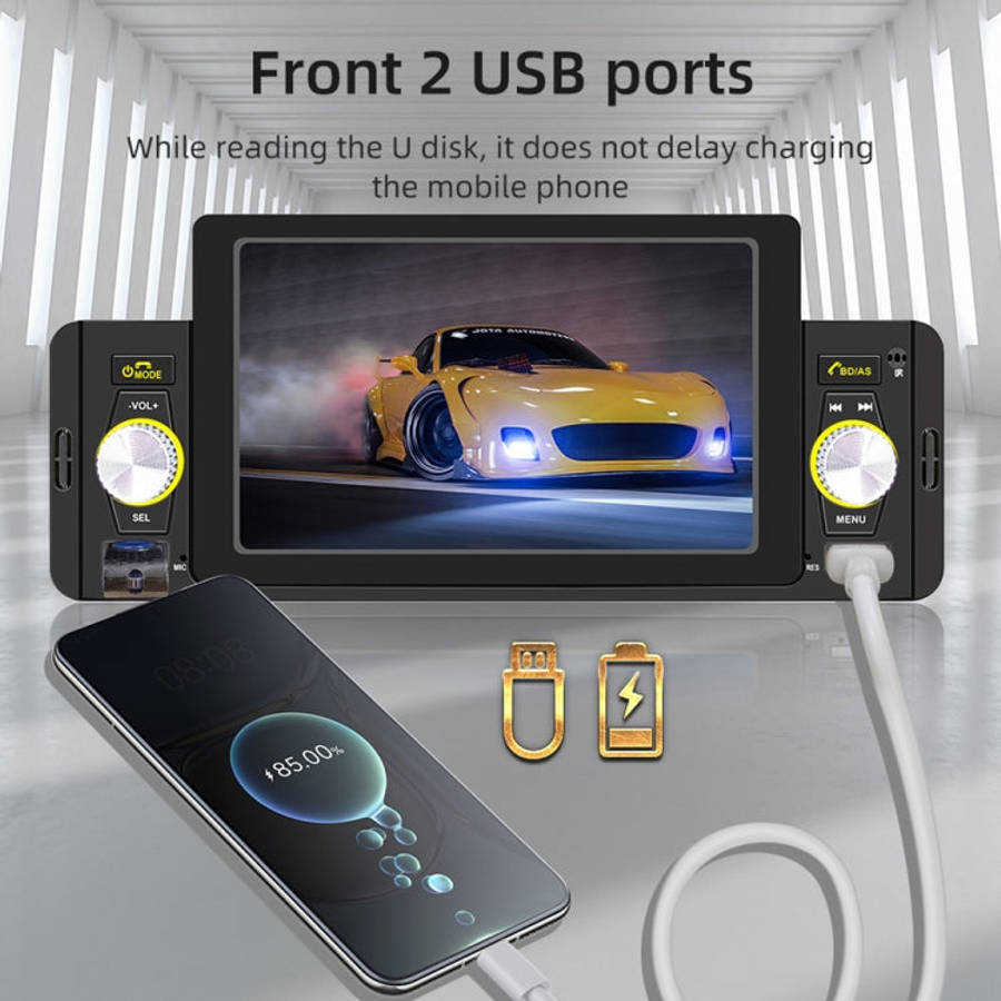 M160W 5 inch Car Wireless MP5 Player Support Phone Mirror Link / Steering Wheel Control