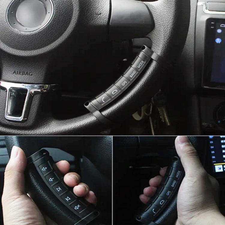 Universal Steering Wheel Controller Multifunctional Wireless DVD Navigation Key Remote Controller
