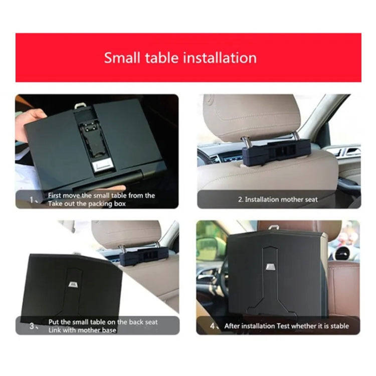 Car Folding Computer Table Chair Back Dining Table