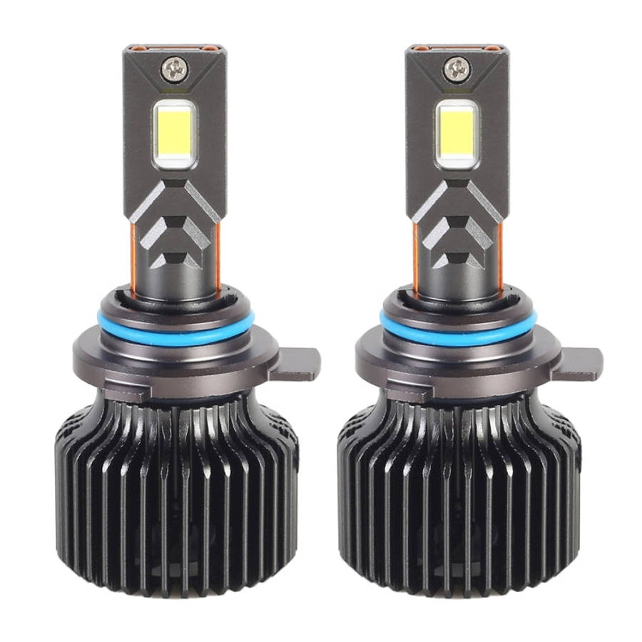 K11 1 Pair 9012 12V / 85W / 6000K / 9000LM Car LED Headlight (White Light)