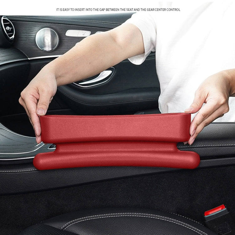 Car Gap Storage Box Multifunctional Car Seat Crevice Storage Box, Specification: Single Pack (Red)