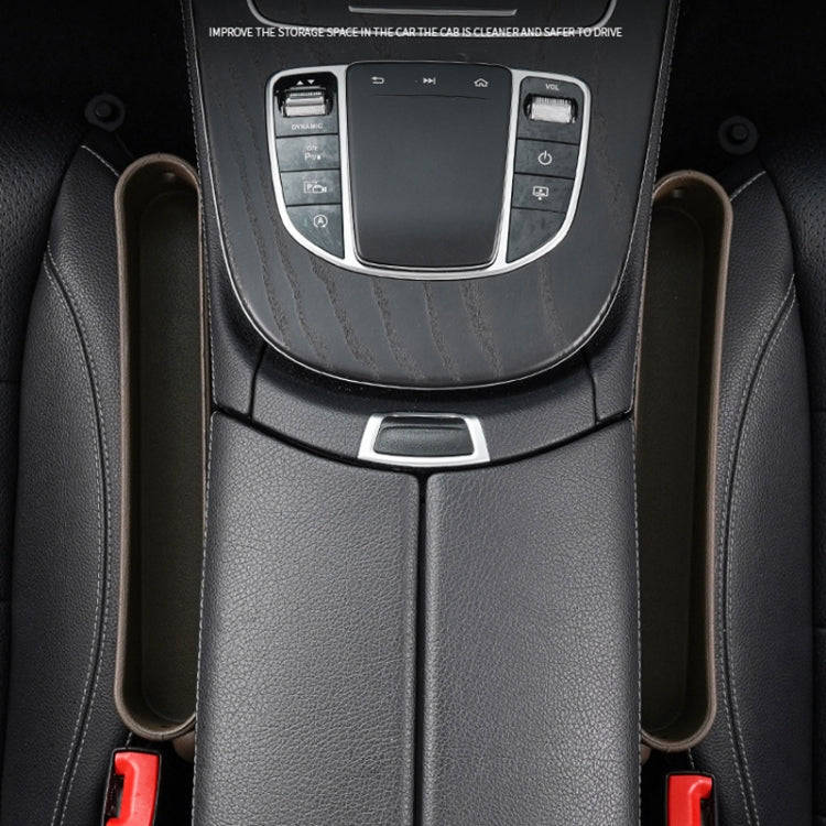 Car Gap Storage Box Multifunctional Car Seat Crevice Storage Box, Specification: Single Pack (Red)