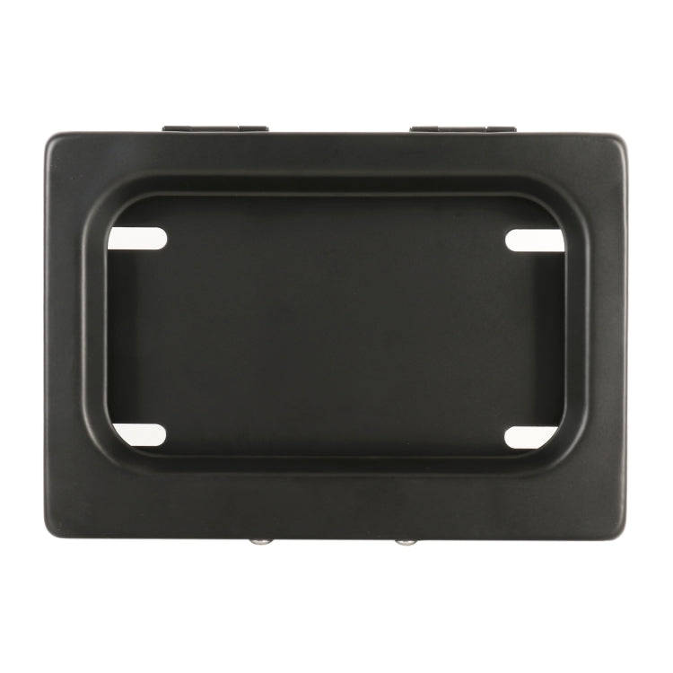 US Motorcycle License Plate Cover Frame Roller Blind License Plate Bracket