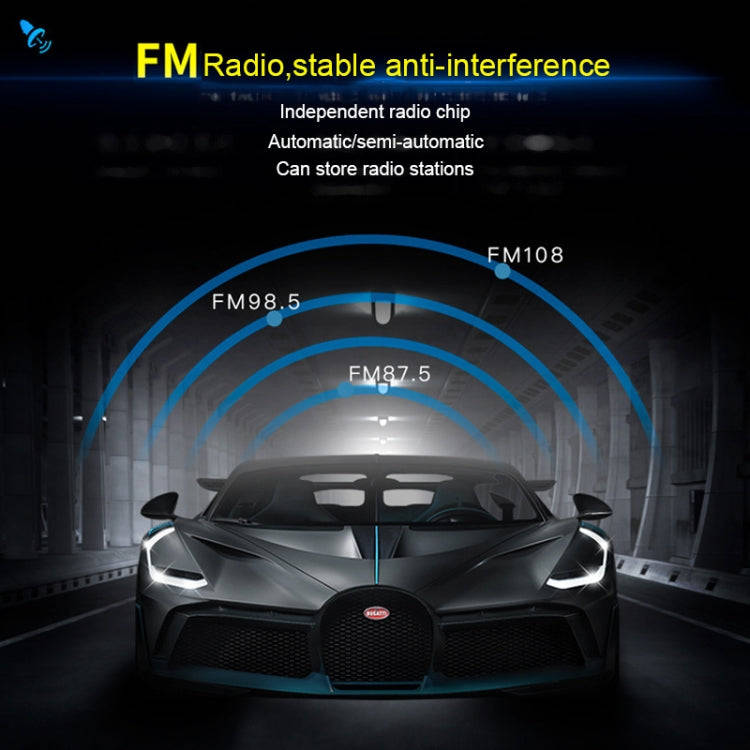 JSD-520 Car Stereo Radio MP3 Audio Player Support Bluetooth Hand-free Calling / FM / USB / SD, EU...