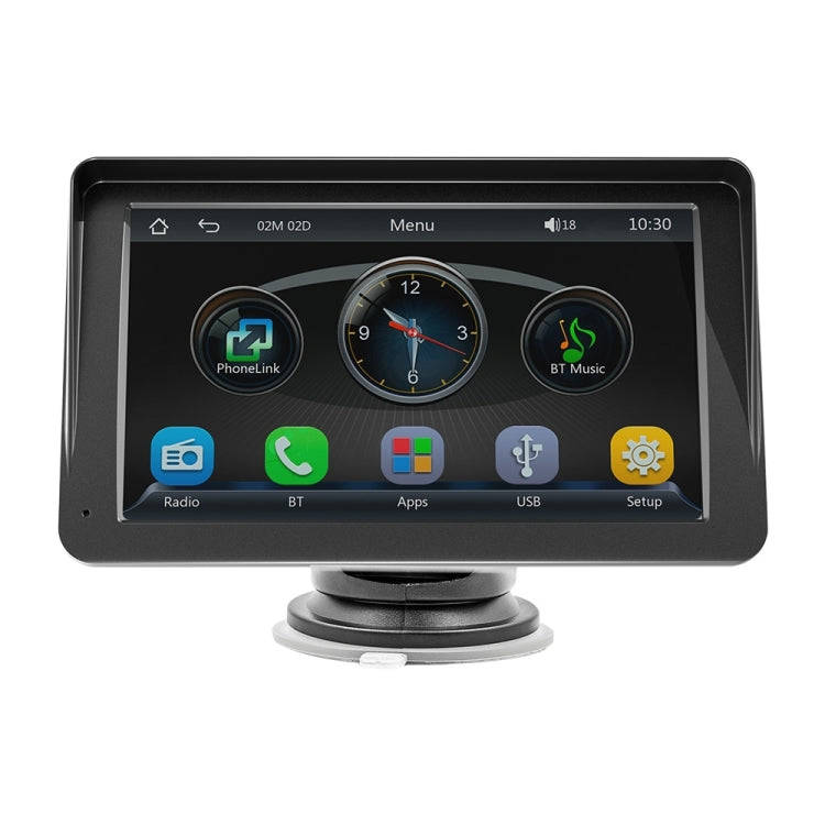B5300 7 inch Wireless CarPlay Car Bluetooth MP5 Player, Support Mobile Phone Interconnection with...