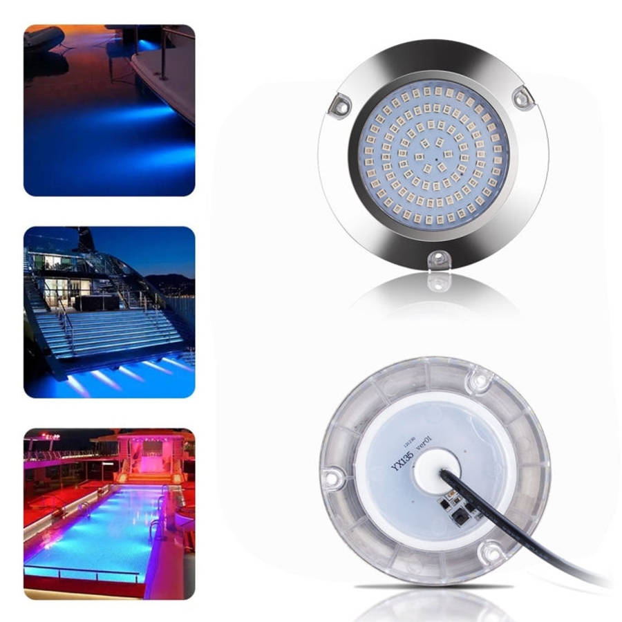 Ship / Yacht 10-30V 90LEDs Waterproof Stainless Steel Underwater Light (White Light)