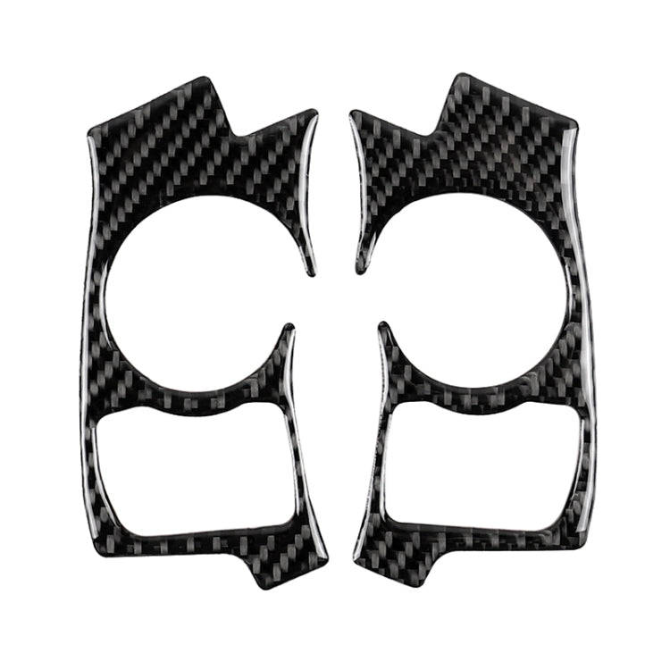 Car Carbon Fiber Steering Wheel Button Decorative Sticker for Lexus IS250 NX200 200t 300h 2013-20...