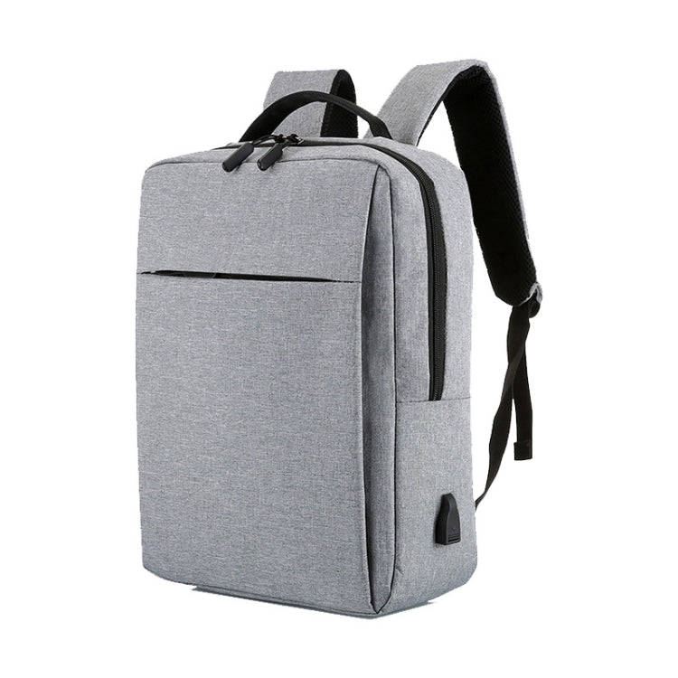 POFOKO Large-capacity Waterproof Oxford Cloth Business Casual Backpack with External USB Charging...