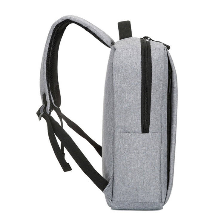 POFOKO Large-capacity Waterproof Oxford Cloth Business Casual Backpack with External USB Charging...