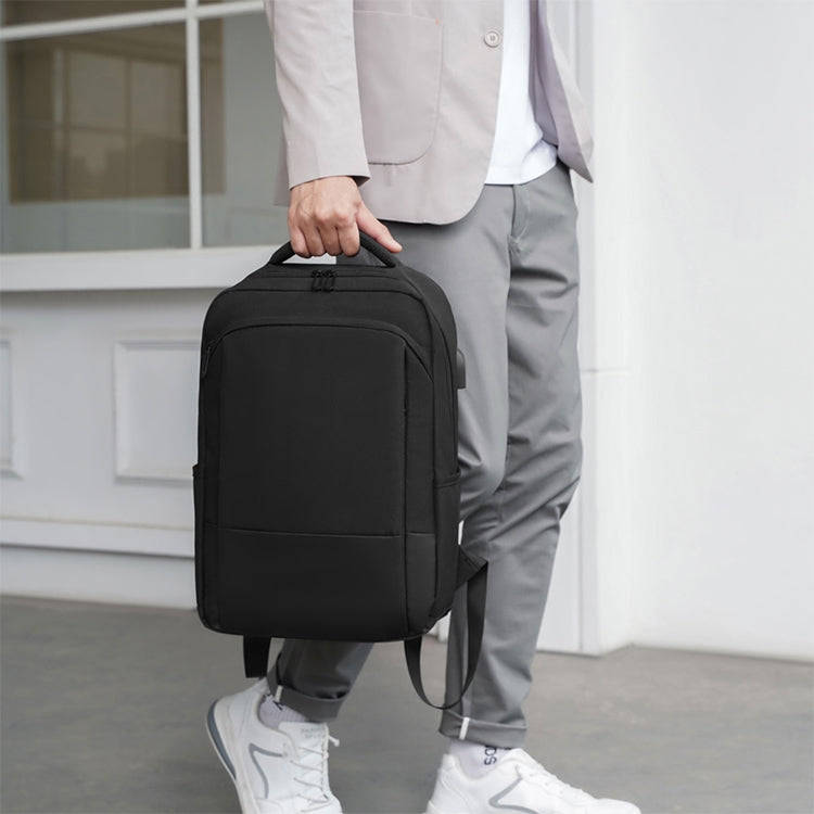 cxs-611 Multifunctional Oxford Laptop Bag Backpack(Dark Blue)