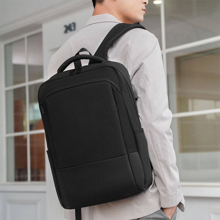 cxs-611 Multifunctional Oxford Laptop Bag Backpack(Dark Blue)