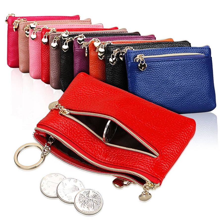 2013 Multifunctional Litchi Texture Women Large Capacity Hand Wallet with Card Slots(Light Pink)