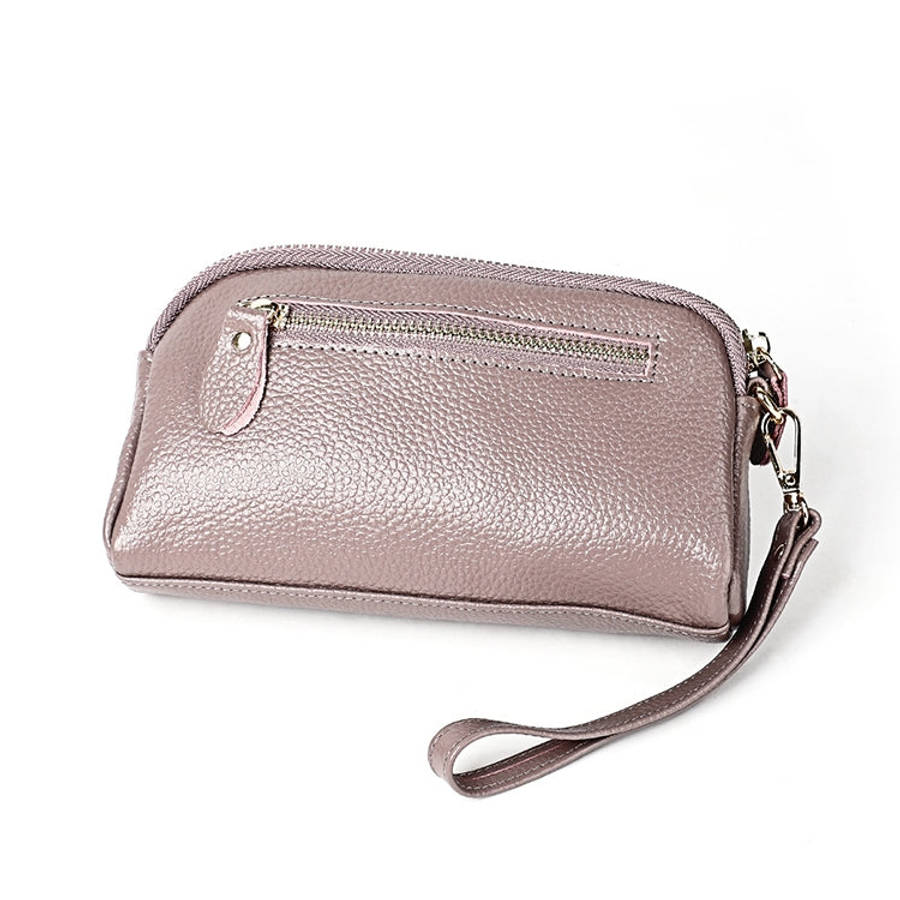 2025 Multifunctional Litchi Texture Women Large Capacity Hand Wallet Shell bag with Card Slots(Pa...