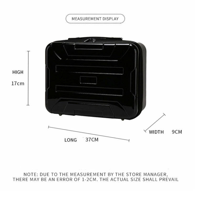 Portable Hard Case Carrying Travel Storage Box Waterproof Hard Case Storage Bag for DJI FPV(Black)
