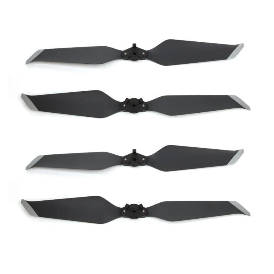 2 Pairs 8743F Low Noise Quick-release Propellers for DJI Mavic 2 Pro / Zoom (Black+Silver)