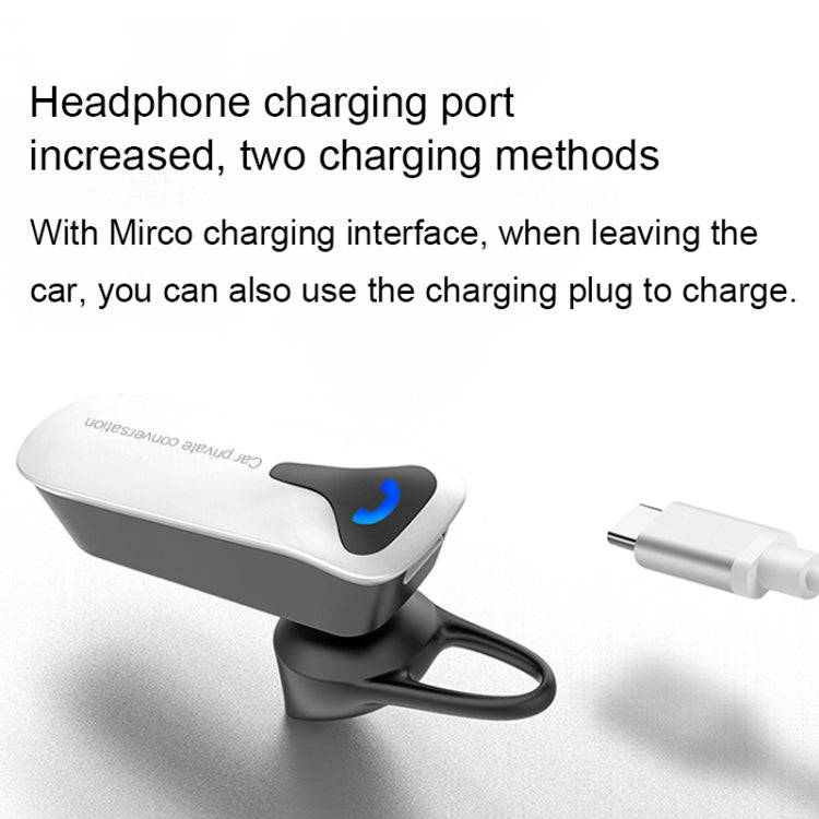 ER9 2 in 1 Hands-Free Calling Car Kit Wireless Bluetooth Headset Dual USB Charger FM Transmitter ...