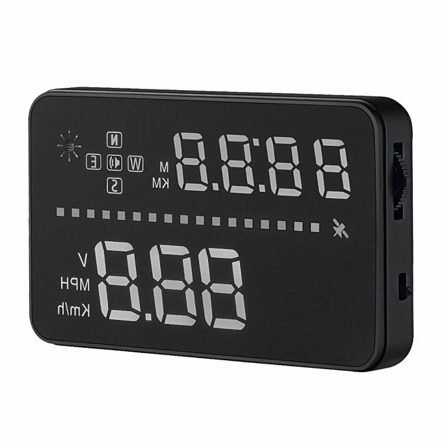 A3 3.5 inch Car GPS HUD / OBD Vehicle-mounted Gator Automotive Head Up Display Security System wi...
