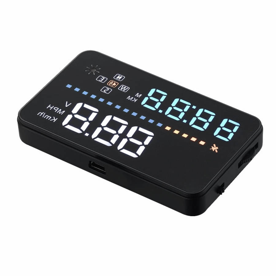A3 3.5 inch Car GPS HUD / OBD Vehicle-mounted Gator Automotive Head Up Display Security System wi...