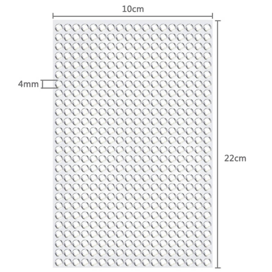 4mm Glitter Crystal Diamond Decoration / Shining Rhinestone Sticker for Car Sticker & Cell Phone ...