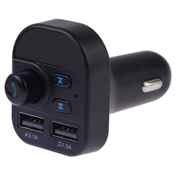 805E Dual USB Charging Bluetooth FM Transmitter MP3 Music Player Car Kit, Support Hands-Free Call...